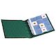 OPTIMA-Classic Album with 10 Clear Pockets for Coin Holders, green