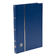 BASIC A4  Stockbook, 32 black pages, hard cover, blue