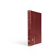 'COMFORT'  A4 Stockbook, 32 black pages, padded cover, red