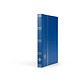 BASIC A5 Stockbook, 32 black pages, hard cover, blue