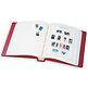 LIGHTHOUSE TURN-BAR BINDER W/ MATCHING SLIPCASE, USA  IMPRINTED, Red