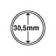 Coin Capsules inner diameter 30.5 mm (10-pack)
