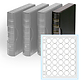 CLASSIC GRANDE 3-RING ALBUM with 6 ENCAP PAGES 26/27, Black