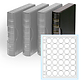 CLASSIC GRANDE 3-RING ALBUM with 6 ENCAP PAGES 28/29, Black