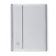 Stockbook COMFORT, Din A4, 64 chamois-colored pages, padded cover, silver