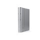 Stockbook COMFORT Metallic Edition with 64 Black Pages, Silver