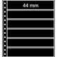 Lighthouse R-sheets, 6-way division, black, pack of 5
