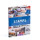 Stockbook STAMPS A5 with 16 white pages