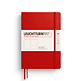 Notebook Medium (A5), Hardcover, 251 numbered pages, Cherry, plain