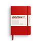 Notebook Medium (A5), Hardcover, 251 numbered pages, Cherry, ruled