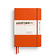 Notebook Medium (A5), Hardcover, 251 numbered pages, Pumpkin, dotted