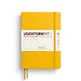Notebook Medium (A5), Hardcover, 251 numbered pages, Sunflower, plain