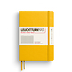 Notebook Medium (A5), Hardcover, 251 numbered pages, Sunflower, squared