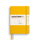 Notebook Medium (A5), Softcover, 123 numbered pages, Sunflower, plain
