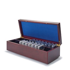 VOLTERRA Coin Case for 50 Certified Coin Slabs