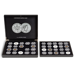 Additional Tray for 20 US Morgan or Canadian Maple Leaf Silver Dollars Additional Tray for 20 US Morgan or Canadian Maple Leaf Silver Dollars