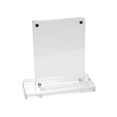 Spectator display stand for trading cards
